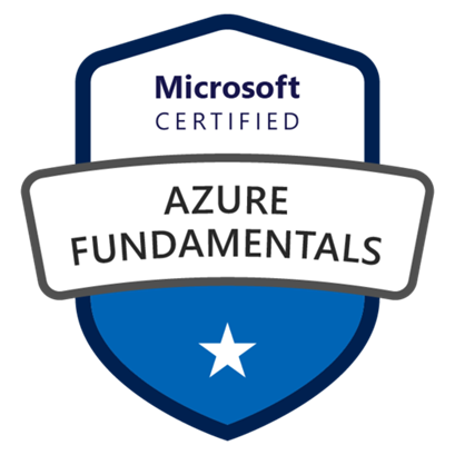 Microsoft Certified Azure Fundamentals badge